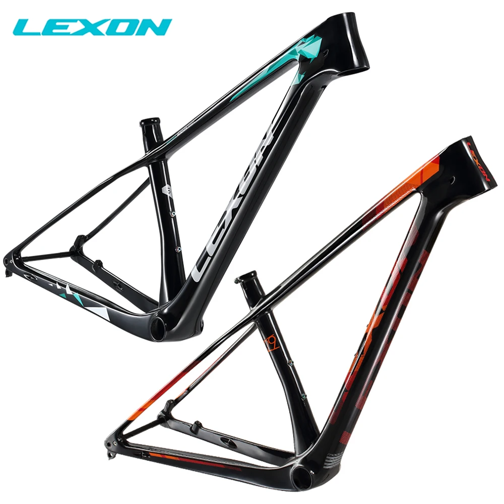 

2022 lexon Carbon Frame 29er Plus Mountain Bike Carbon Frame 148*12mm MTB SCOTT Carbon Frames 15/17/19inch BOOST 29er FRAME