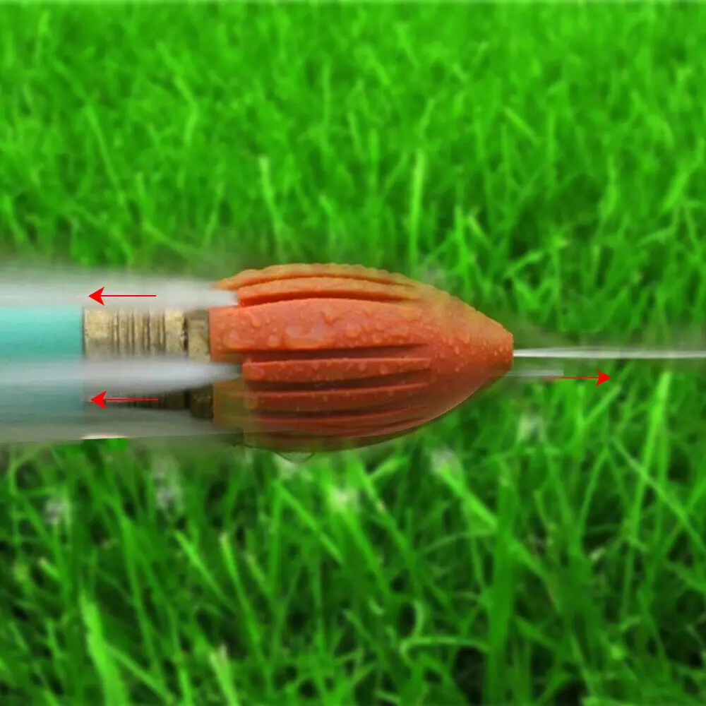 

Drainage Pipe Cleaning Tool House Sewer Dredge Flusher Garden Gutter High Pressure Washer Spray Nozzle For Inaccessible Pipes