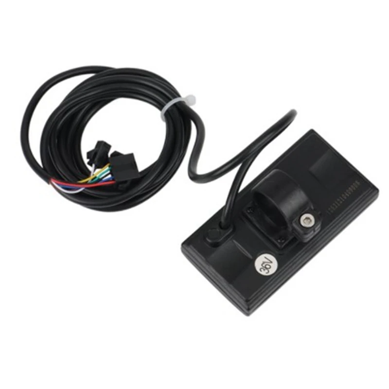 

1 Pcs Ebike Display Electric Bicycle Meter With SM Plug For Electric Bike BLDC Controller Control Panel Black 24V-36V