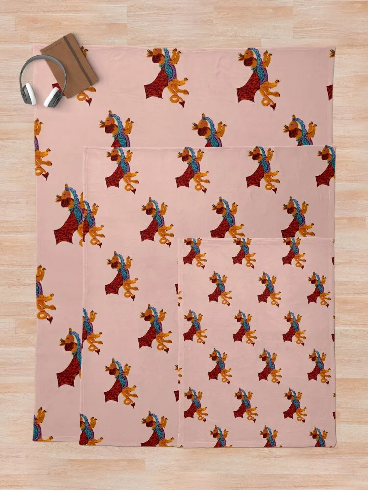 Карусель Дракон – химерная фантазийная акварель с ручной росписью от Jemma Jamie