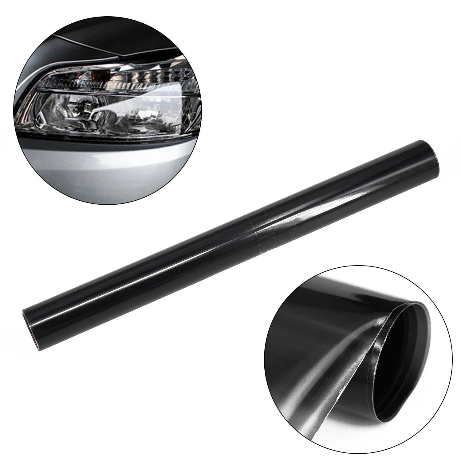 

1M*30CM Light Black Chameleon Car Headlight Taillight Fog Light Vinyl Tint Film High Quality Chameleon Vinyl Flim
