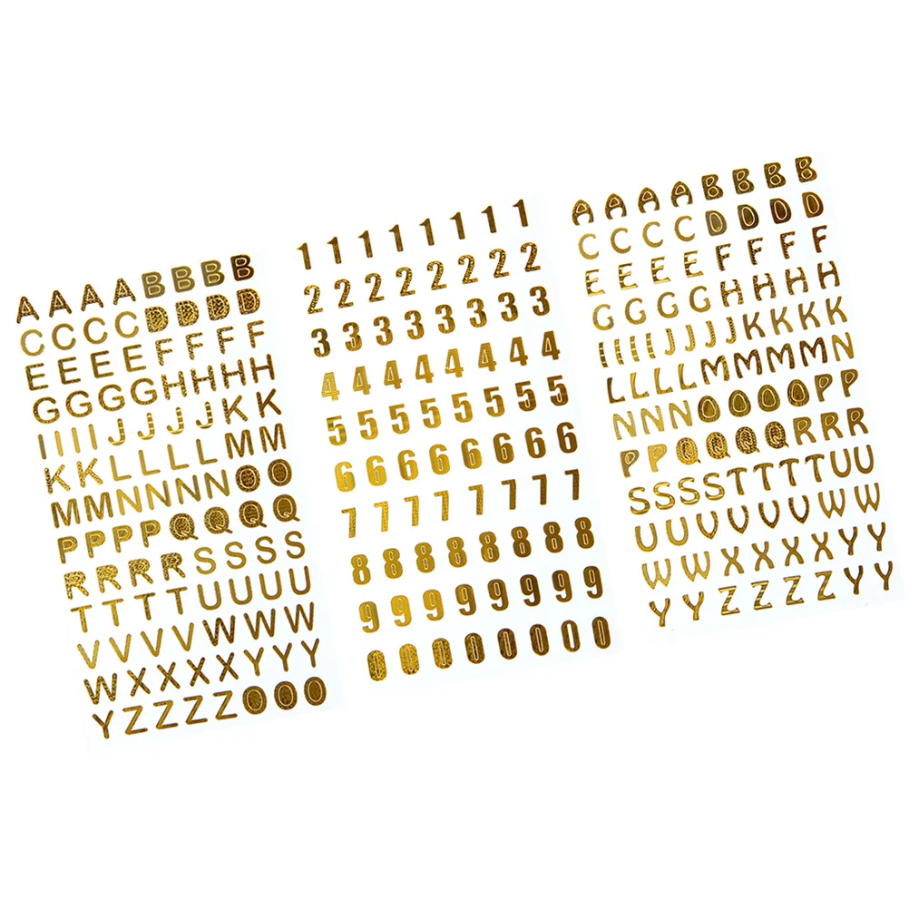 

Scrapbook Decal Notebook Stickers Adhesive Letter Sticker Stickers for Kids Stickers