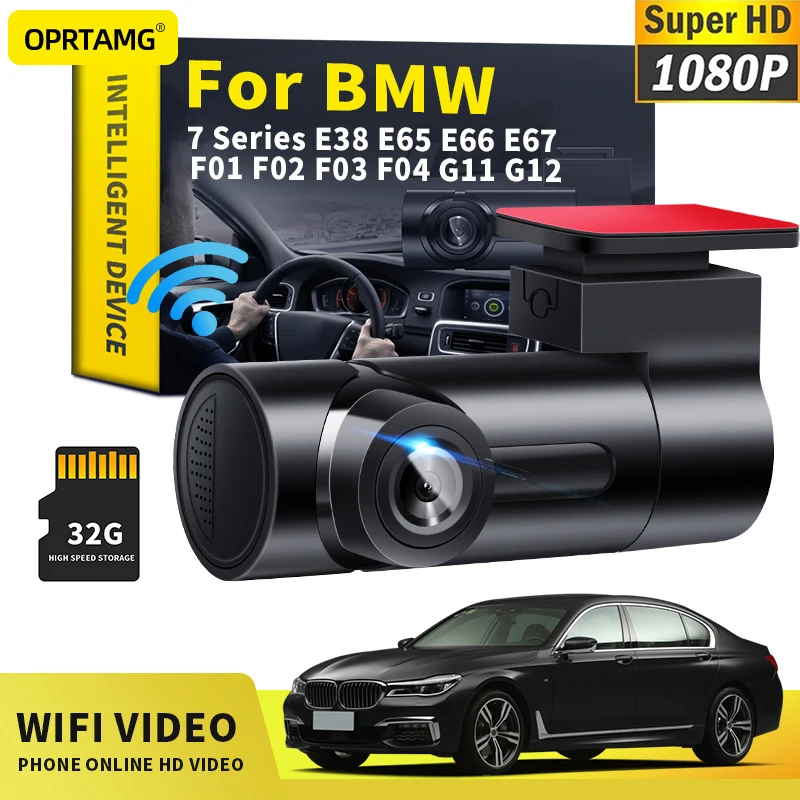 

Car Dashcam Car DVR MSC 1080P HD Camera WiFi dash cam For BMW 7 Series E38 E65 E66 E67 F01 F02 F03 F04 G11 G12 1996-2022 2021