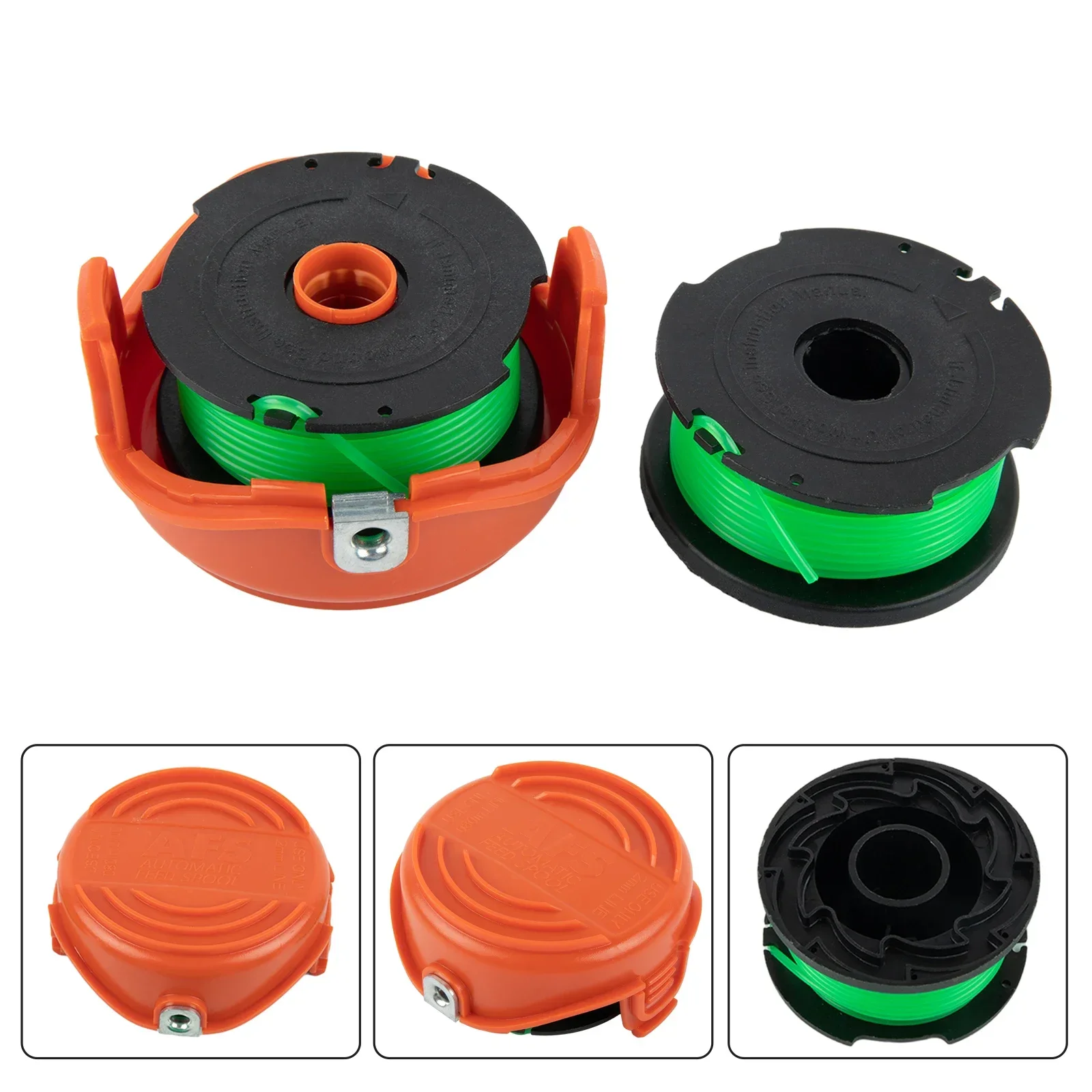 Долговечная катушка триммера + крышка для Black & Decker GL7033 GL8033 GL9035 6 шт. превосходное
