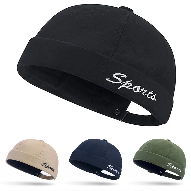 Шапка-бини в стиле ретро для мужчин и женщин регулируемый головной убор без