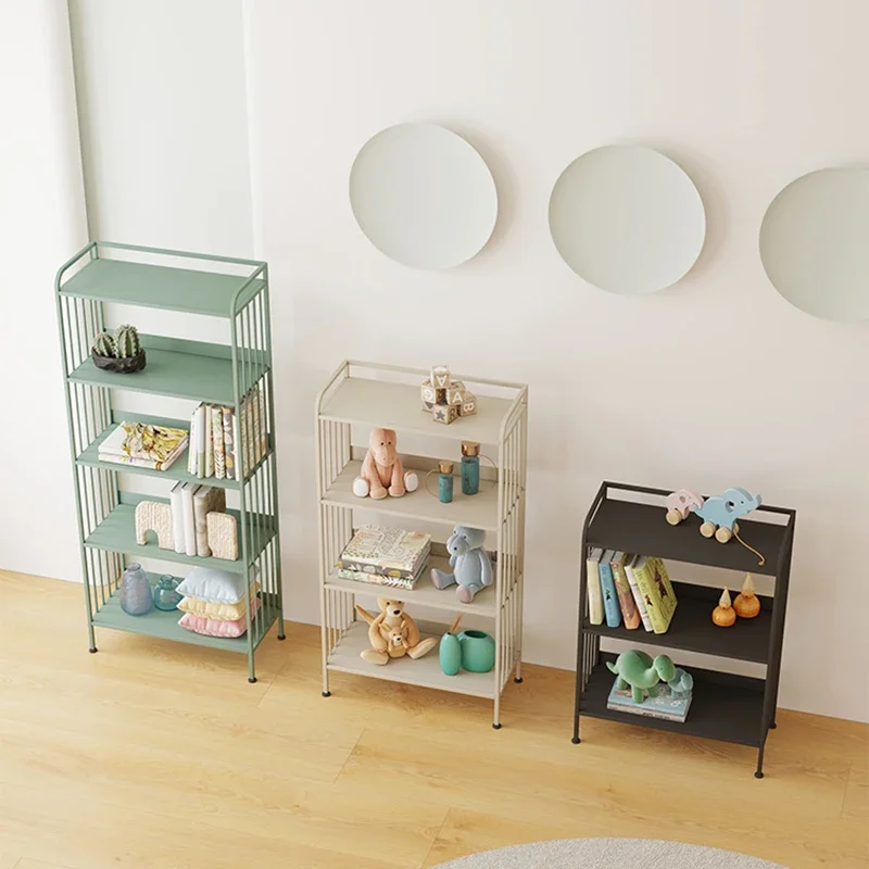 Металлический дизайн Книжная полка Уникальные промышленные предметы интерьера