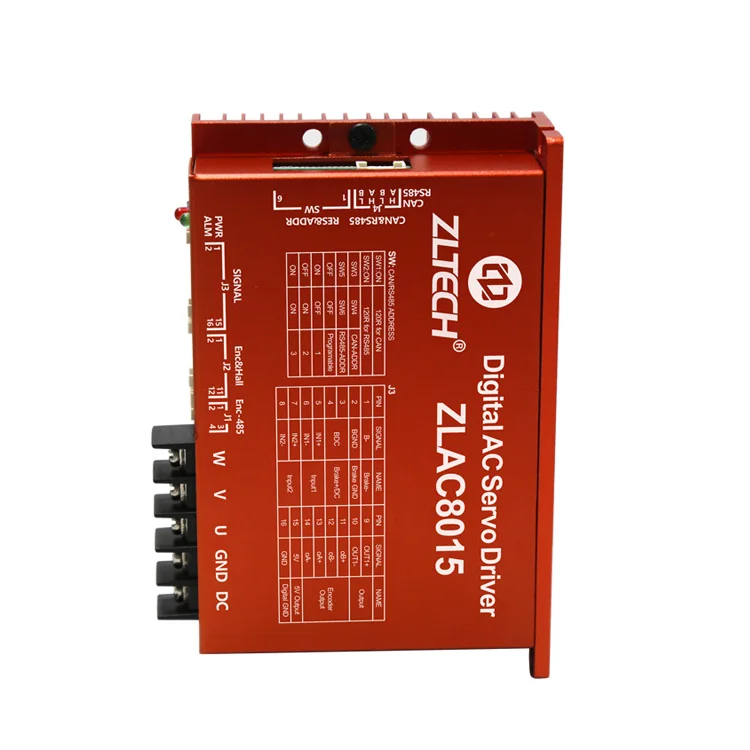 ZLTECH CANopen RS485 3 Phase 24V 36V 48V DC 15A-30A 500W Bru