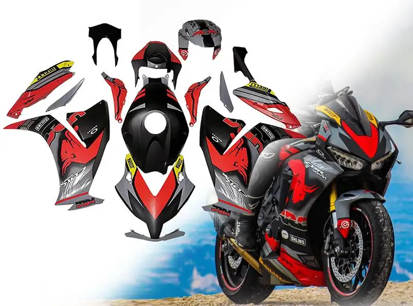 

Новый комплект обтекателей для мотоцикла ABS JP, подходит для HONDA CBR1000RR 12 13 14 15 16 2012 2013 2014 2015 2016, кузов красного и матового цвета