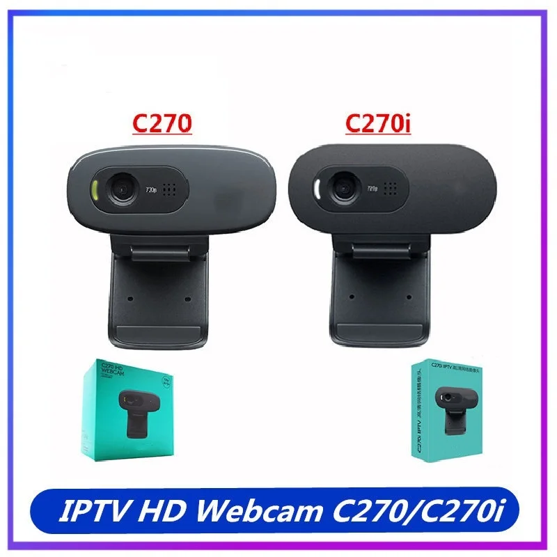 

C270/C270i HD Video 720P Web Built-in Micphone USB2.0 Computer Camera USB 2. Webcam 100% Original
