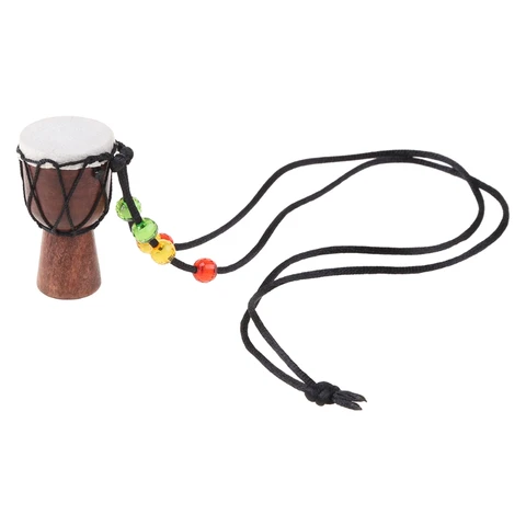 Классический кулон Джембе, мини-барабан, подвесное украшение, подарочные принадлежности для детского душа, украшение для дня