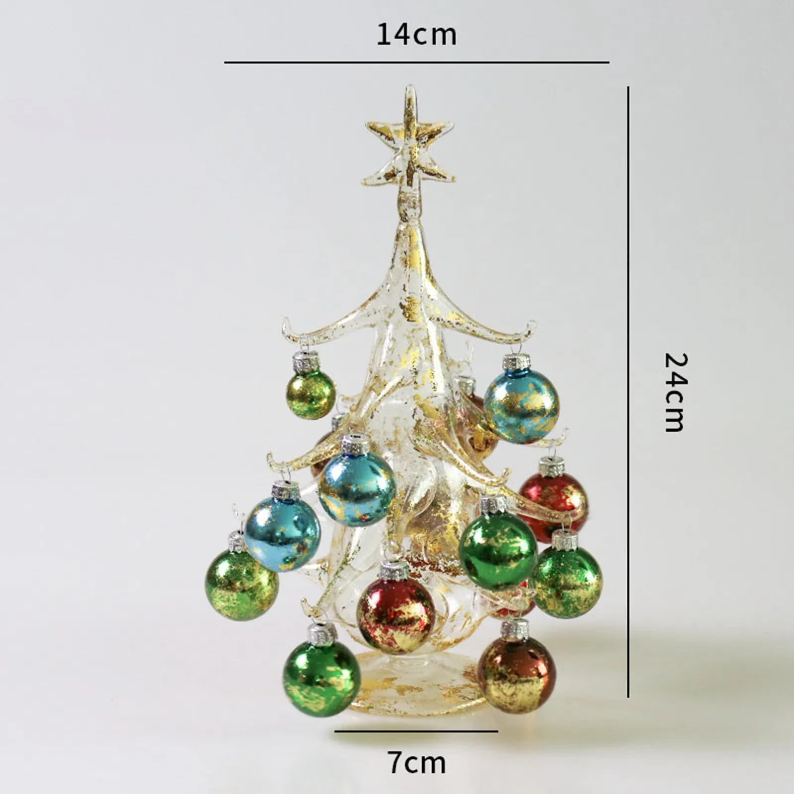 

Стеклянные рождественские фигурки XMSJ