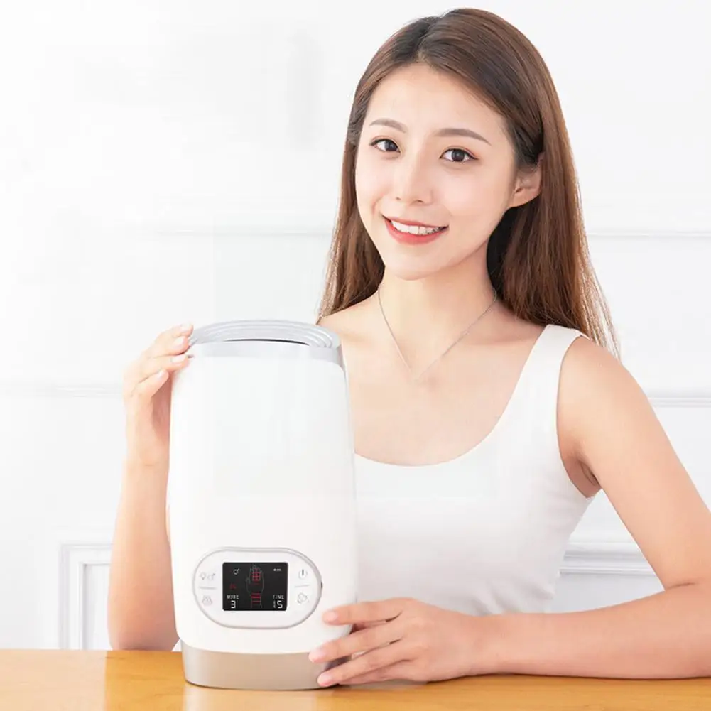 

Electric Hand Massager Hand Heated Physiotherapy Air Compression Devices Device Fingers Equipment Stimulator Mas C0p5