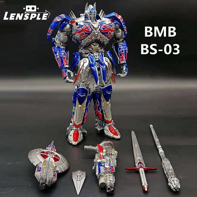 

In New Stock Transformation BMB BS-03 KO BS03 UT Knight Prime Metallic Action Figure Robot Toys