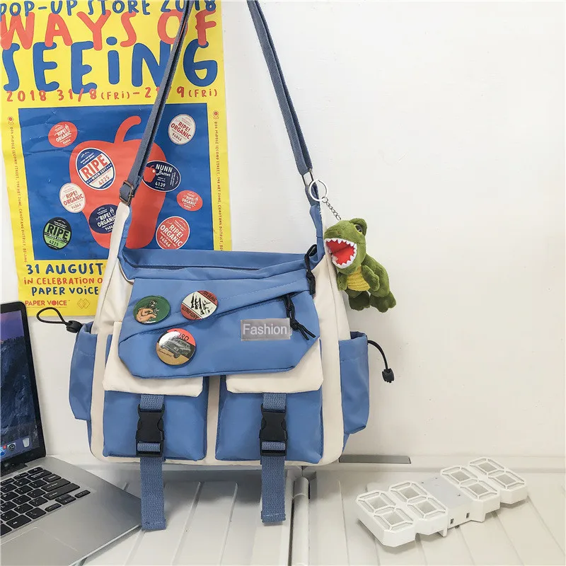 Холщовые сумки через плечо