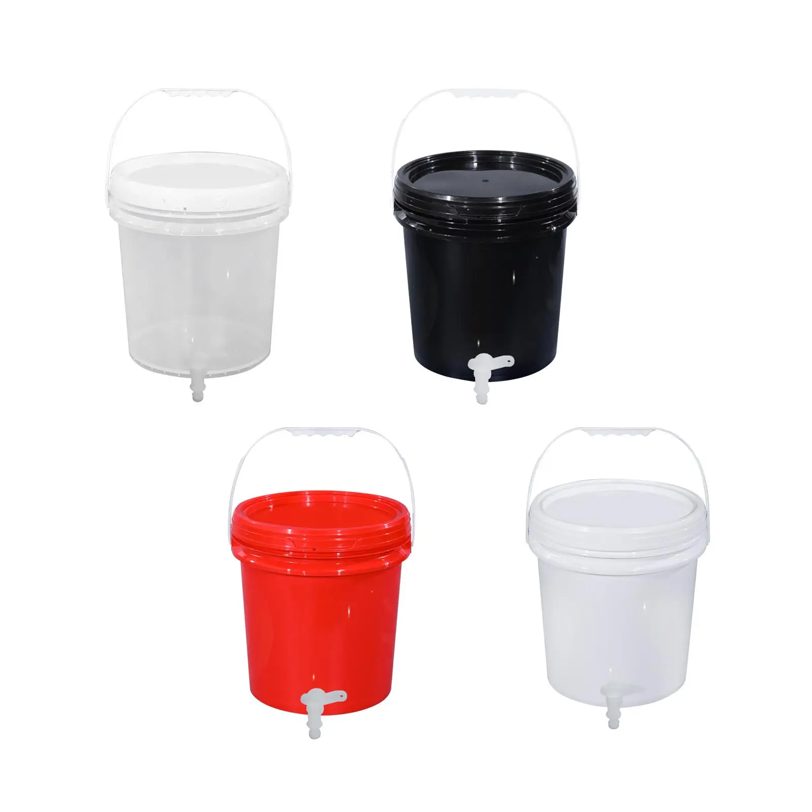 Water Storage Tank Large Capacity with Tap with Handle Cold Kettle Reusable Storage Jugs for Kitchen Tea Bar Machine Drinking