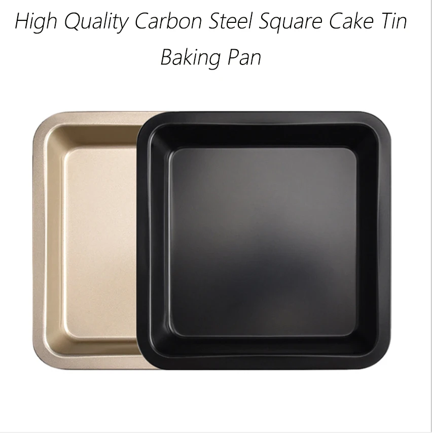 

8 Inch Loaf Pan Rectangle Toast Bread Mold Cake Mold Carbon Steel Loaf Pastry Baking Bakeware DIY Non Stick Pan Baking Supplies