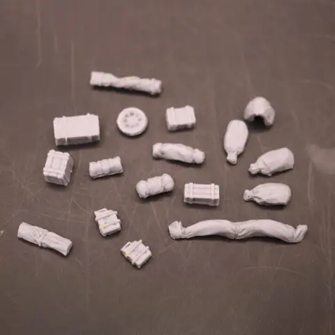 Набор деталей для покраски Perfectlan Terrain Scenery 1:72