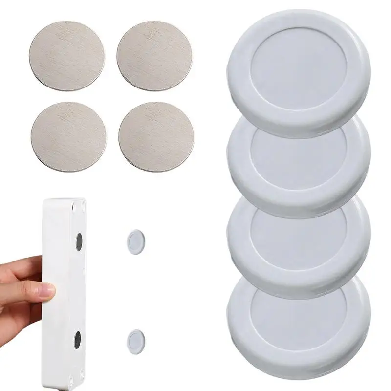 

Remote Control Magnetic Hook Wall Mount Strong Magnet Holder Home Organizer Hook Self Adhesive Magnet Hook Punch Free For Remote