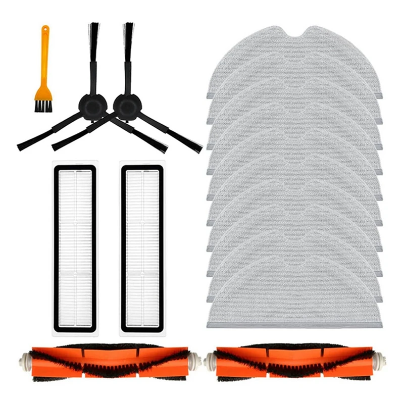 

For Xiaomi Dreame Bot L10 Pro D9 Robot Vacuum Cleaner Parts Main Side Brush Hepa Filter Mop Cloth Replacement