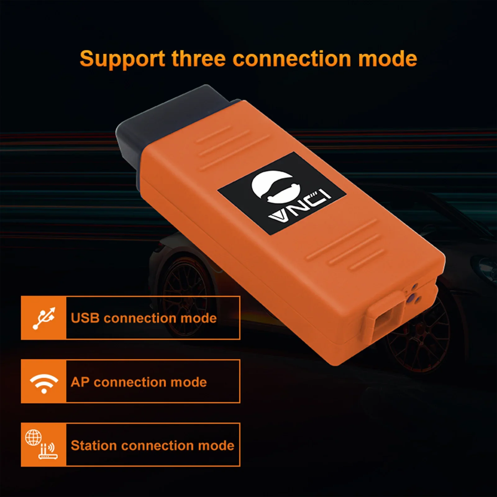 Диагностический сканер VNCI PT3G 2025 для Porsche совместимый с оригинальными драйверами