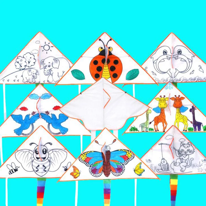 

Outdoor Flat Eagle Kite With 30 Meter Kite Line Children Flying Bird Kites Windsock Toys Garden Cloth Toys For Kids Gifts