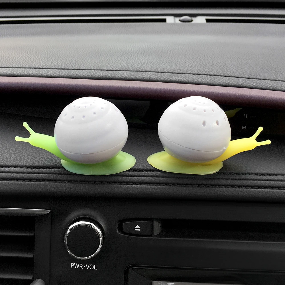 

Car Ornament Snail Scent Solid Aromatherapy Air Freshener Deodorize Auto Interior Dashboard Decoration Home Aromatics Car