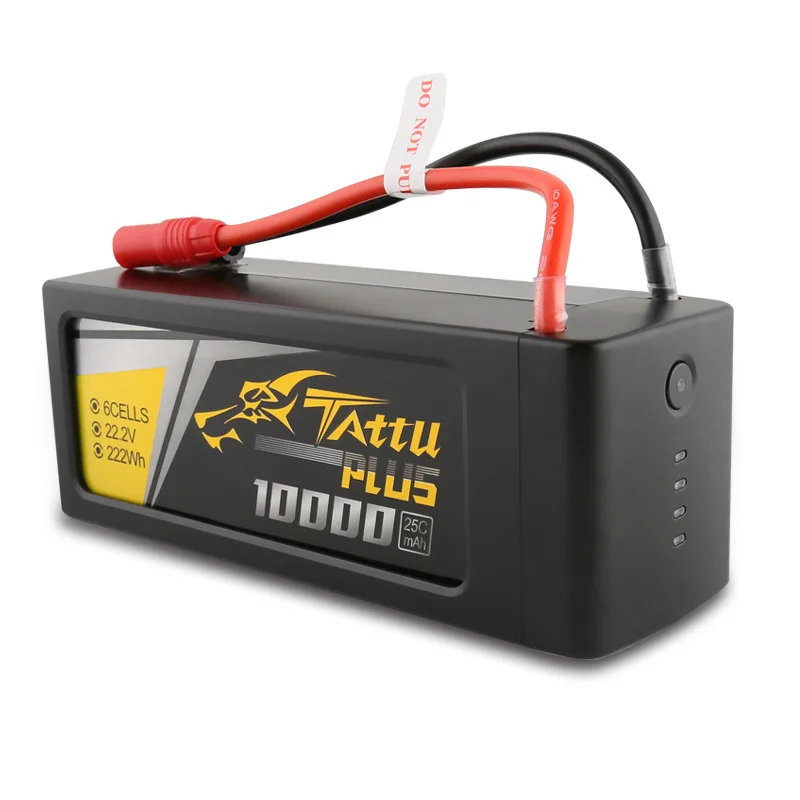 

Ace Tattu Plus Intelligent 10000mAh 25C 22.2V 222Wh 6S1P TATTU Smart Drone Battery for agricultural sprayer UAV Drone