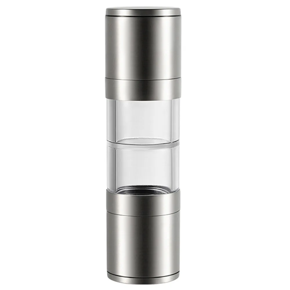 

2 в 1 мельница для соли, перца, специй, искусственная мельница, кухонные инструменты из нержавеющей стали, шейкер для приправ