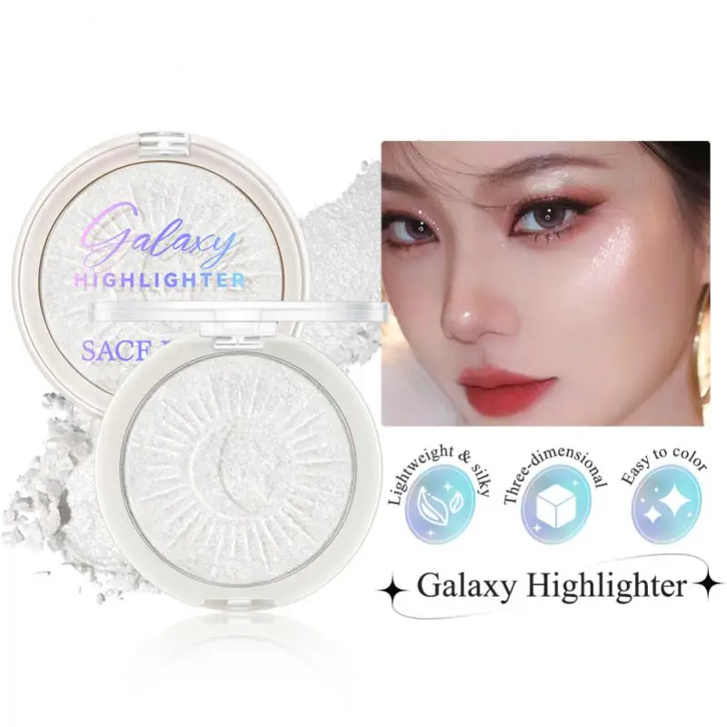 

1~5PCS 3color Contouring High Light Pearlescent Fine Silty Waterproof Three-dimensional Natural Glitter Powder Brighten Fairy
