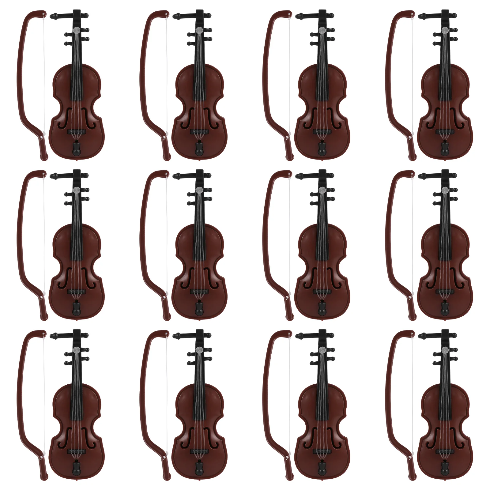 

Violin Mini Miniature Model Ornament Musical Tinyinstrument Decorcrafts Diy Violins Simulation Smallest Worlds That Plays