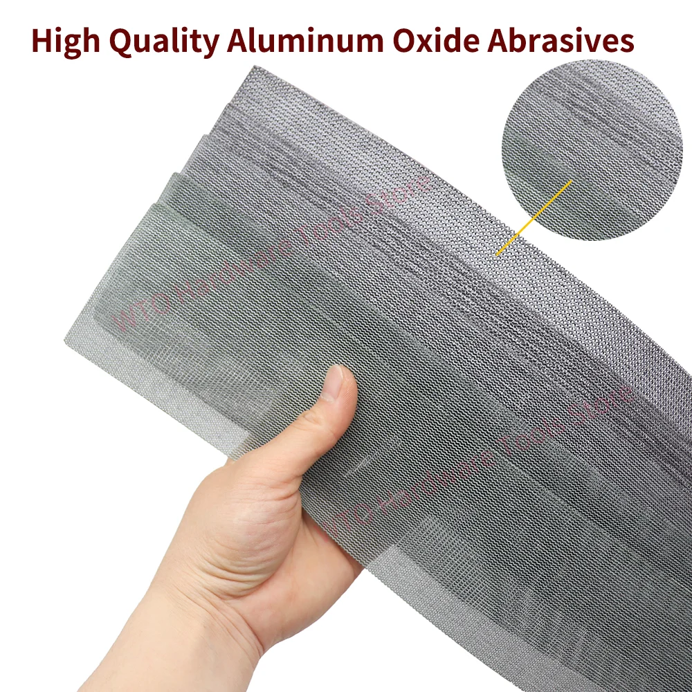 50 шт. сетчатые шлифовальные диски без пыли 70x420 мм противоблокирующая сетка на