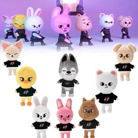 skzoo plush toys 20cm stray kids plush wolf chan cartoon stuffed animal plushies doll kawaii companion for kids adults fans gift