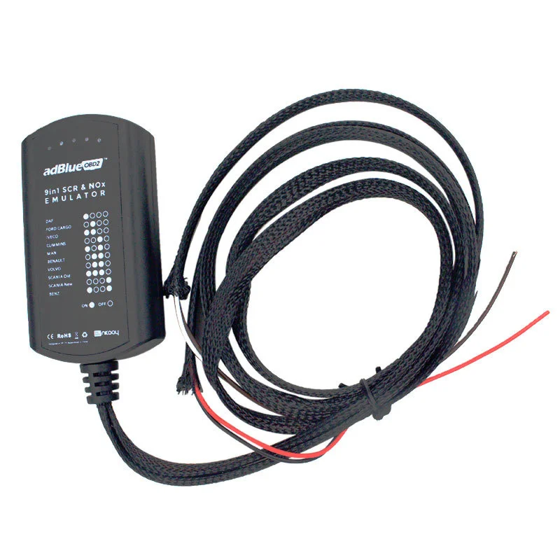 

5Pcs/lot High Quality Adblue Emulator 9 IN 1 Ad Blue With A+ B Full Chip PCB Adblue 9 in 1 SCR NOX Euro EU 4 & 5 Remove Tool