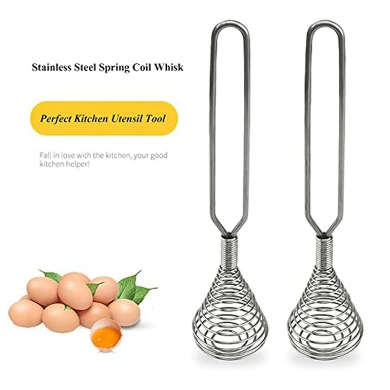 1 шт. венчик для взбивания яиц из нержавеющей стали