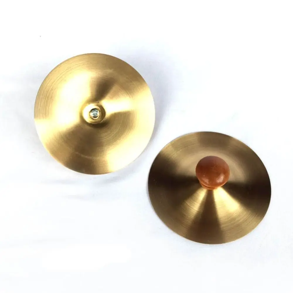 Музыкальные игрушки ручные медные тарелки ударные инструменты крепления