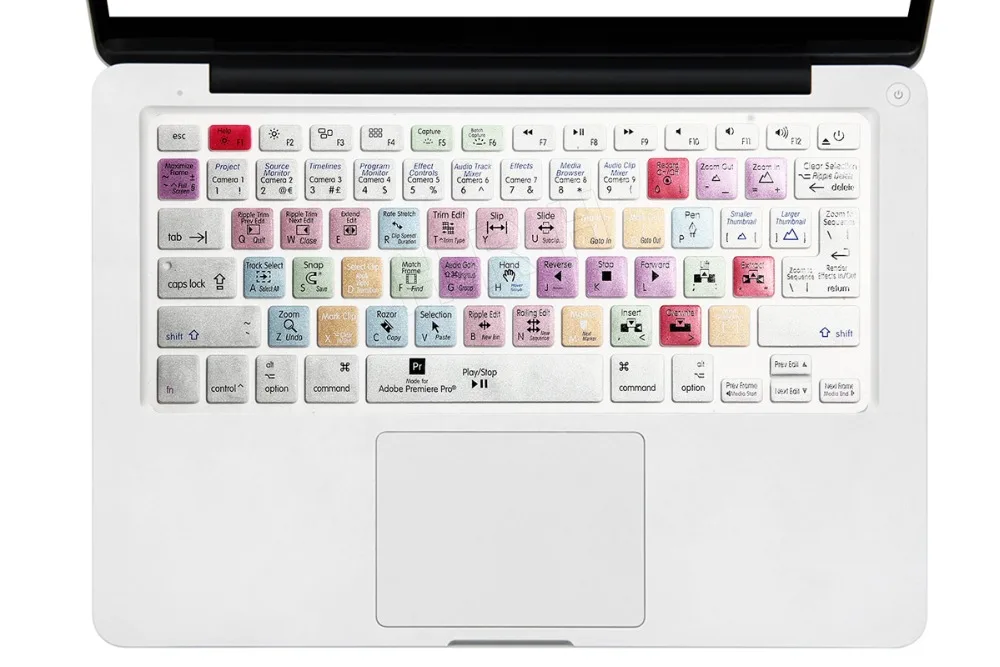 Чехол для клавиатуры силиконовый MacBook Air Pro Retina 13/15/17 дюймов до выпуска 2016 |