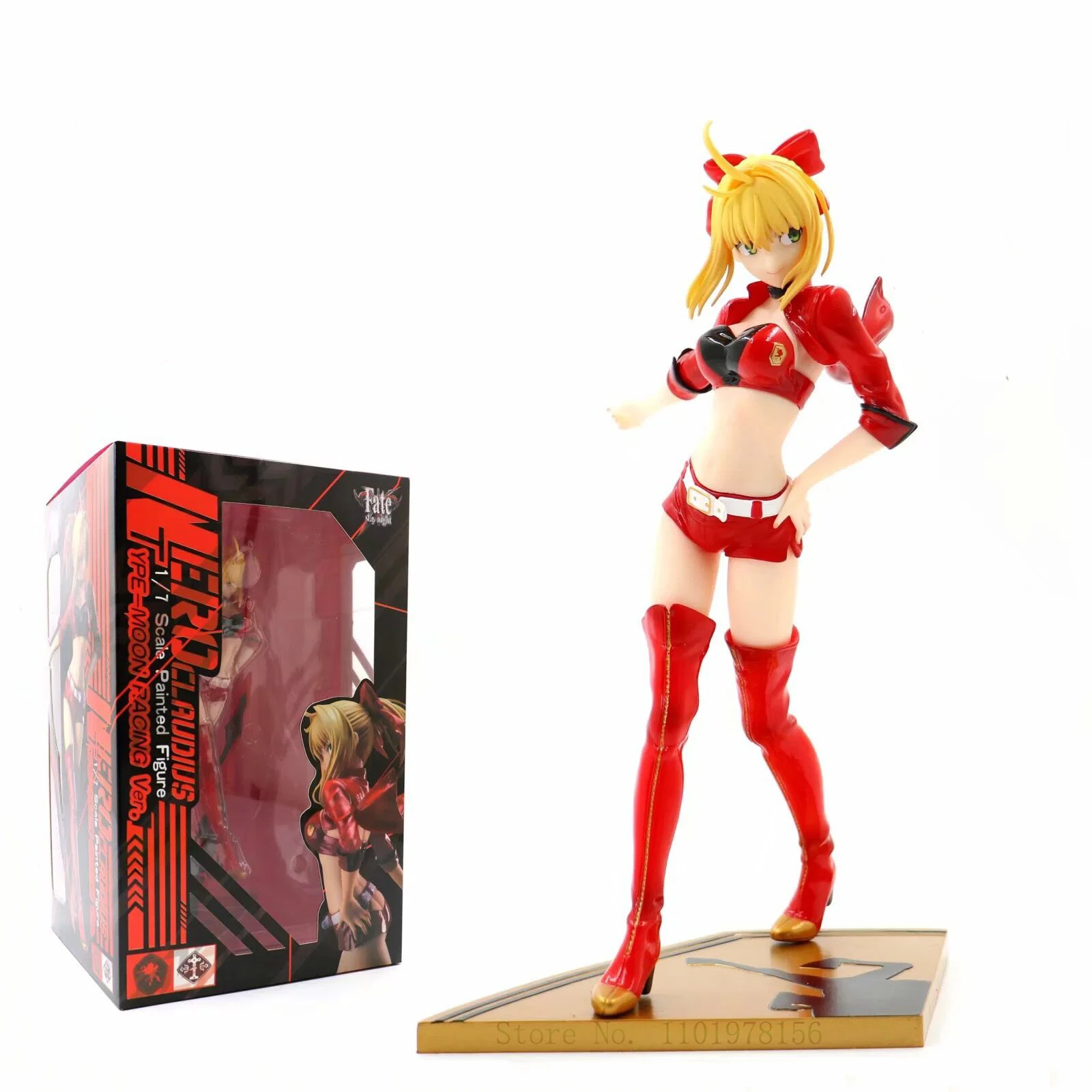 

Нерон Клавдий Fate Saber Extra Red Racing Suit Nero фигурка Fate Stay Night экшн-фигурка игрушка Коллекционная модель кукла подарок