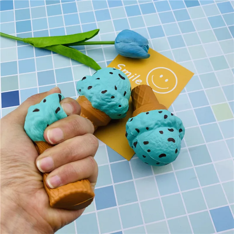 

Squishy Simulation Ice Cream Slow Rising Scented Relieve Stress Toy Gifts Decompression Toy Photography Props Supplies Decor Toy