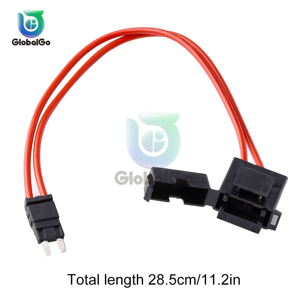 

Car Modification ACC Fuse Box To Take Electrical 16WAG 32V 25A 28cm Mini Standard Fuse Power Socket Lossless Fuse Tap Holder