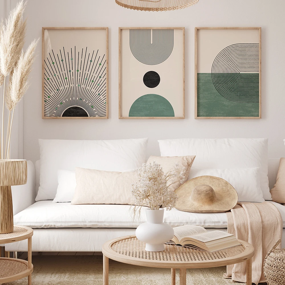 Фотообои среднего века нейтральные современные настенные картины в стиле бохо