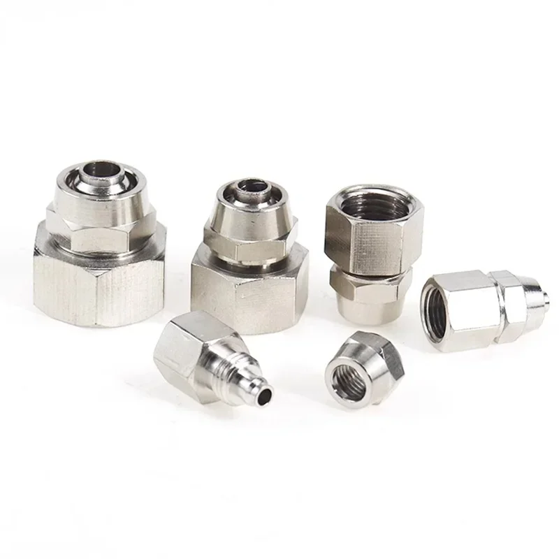 10 шт. Пневматические Быстроразъемные фиттинги KPCF для коптера 1/8 дюйма 1/4 3/8 1/2 BSP