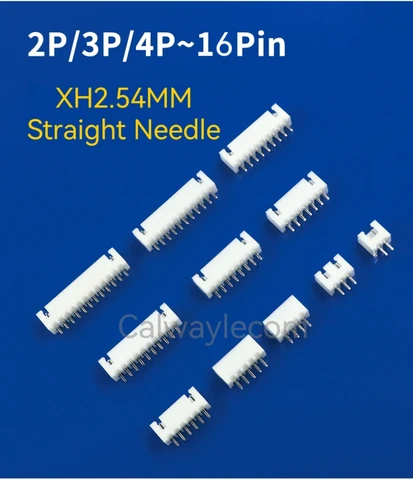 HSSTEC  XH2.54 прямой игольчатый разъем 2P/3P/4P/5P/6P/7P/8P/9P/10P--16Pin