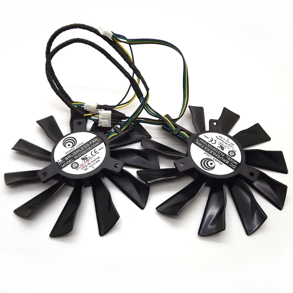Фото 2 шт./лот PLD10010S12HH 95 мм 12 В 0,35 А вентилятор VGA для видеокарт MSI GTX770 R9-280X R9-270X R7-260X GTX780 №4