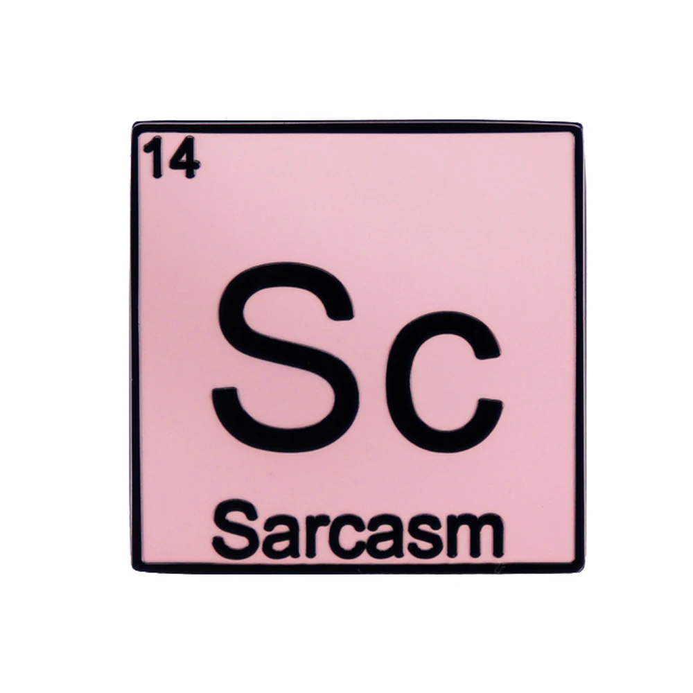 

Chemical Element Enamel Pin Lapel Pins for Backpacks Gift Cute Things Brooches Badges on Backpack Brooch for Clothes Jewelry