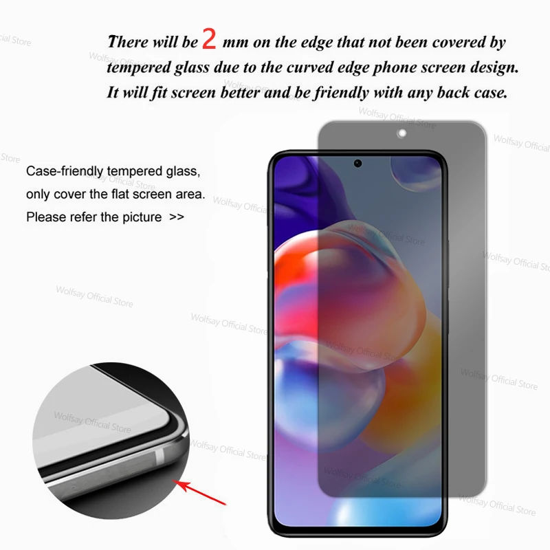 2/4 шт. защитное закаленное стекло для Xiaomi Redmi Note 11 Pro Plus
