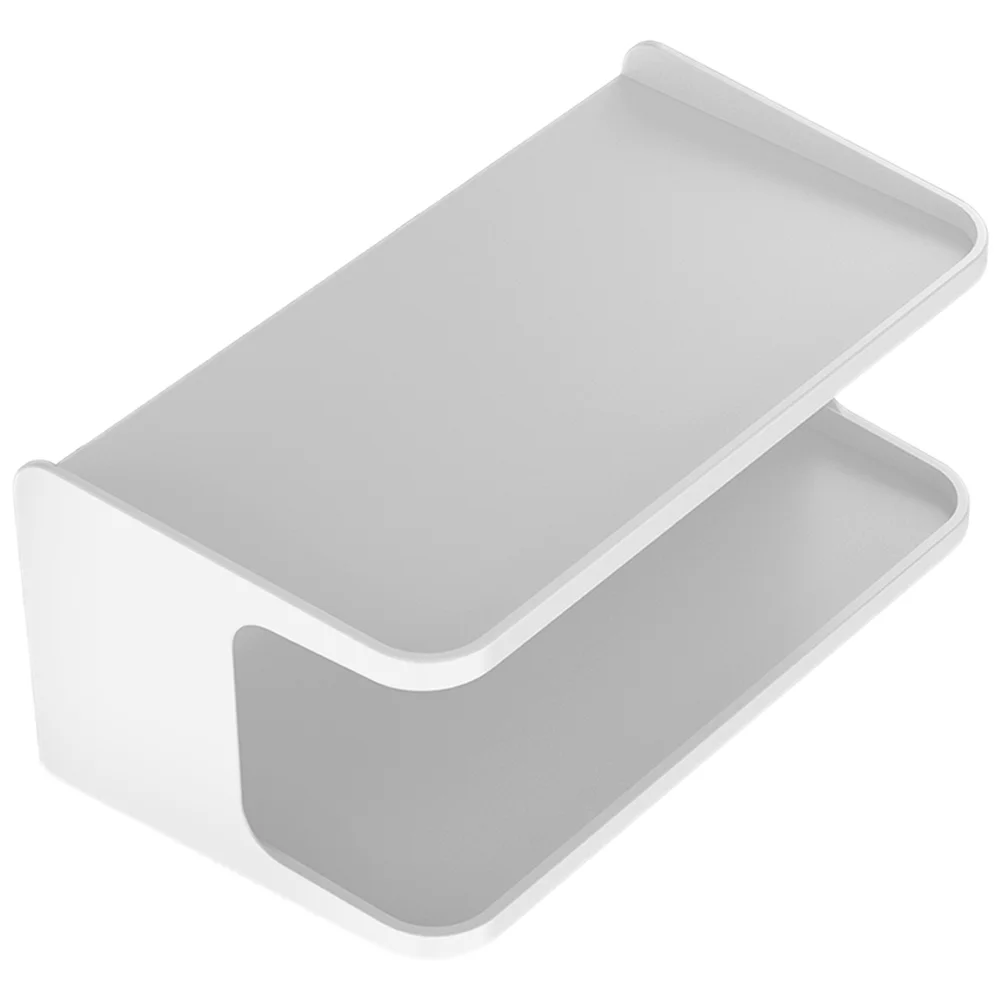 

Wall Storage Organizer Shelves Double-layer Shelf Mount Bins Hanging Bathroom Bedside Mounted Makeup