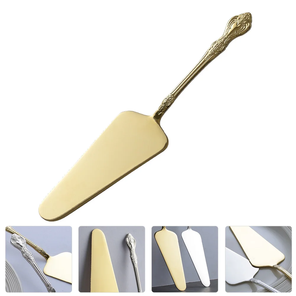 

Cake Spatula Server Wedding Baking Pie Cutterdessert Pizza Pastry Tool Cheese Steel Stainlessknife Metal Mini Scoop Craper