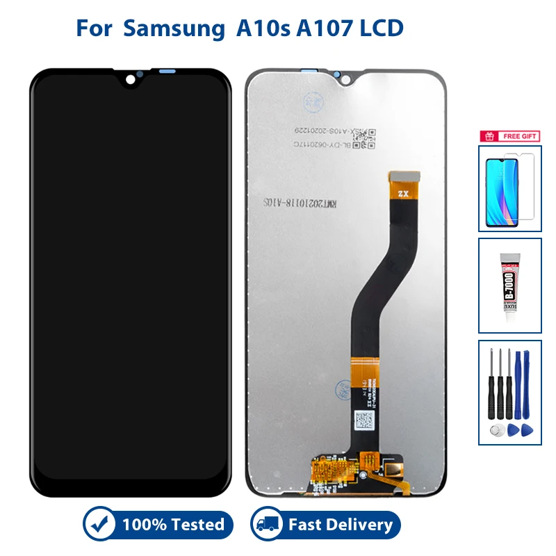 

Original 6.2“ LCD For Samsung A10s Lcd Display For Samsung A10S A107F A107/DS A107FD A107M LCD Screen Touch Digitizer Assembly