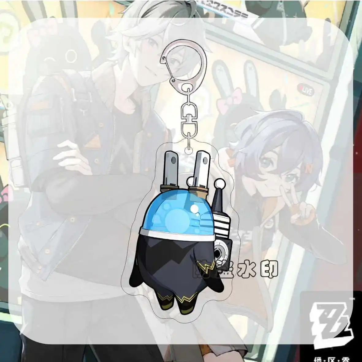 Брелок для ключей Game Zenless Zone Zero брелок аксессуары ZZERO Bangboo акриловая сумка