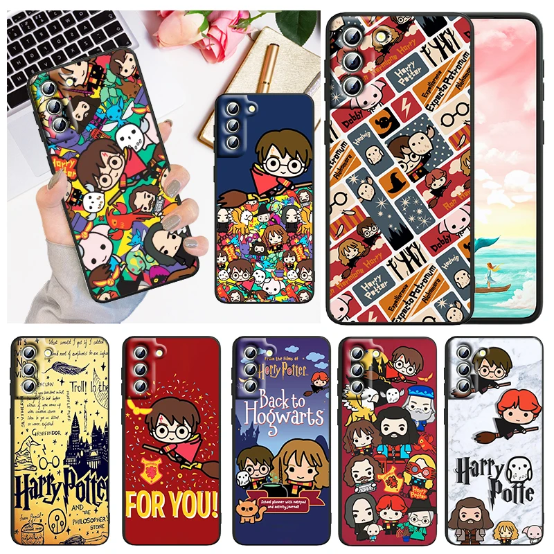 

Ring Potters Wand Harries Phone Case For Samsung Galaxy S22 S21 S20 FE Ultra Pro Lite S10 5G S10E S9 S8 Plus S7 Black Funda